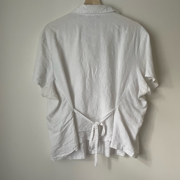Linen Short sleeve Button down - Picture 7 of 8